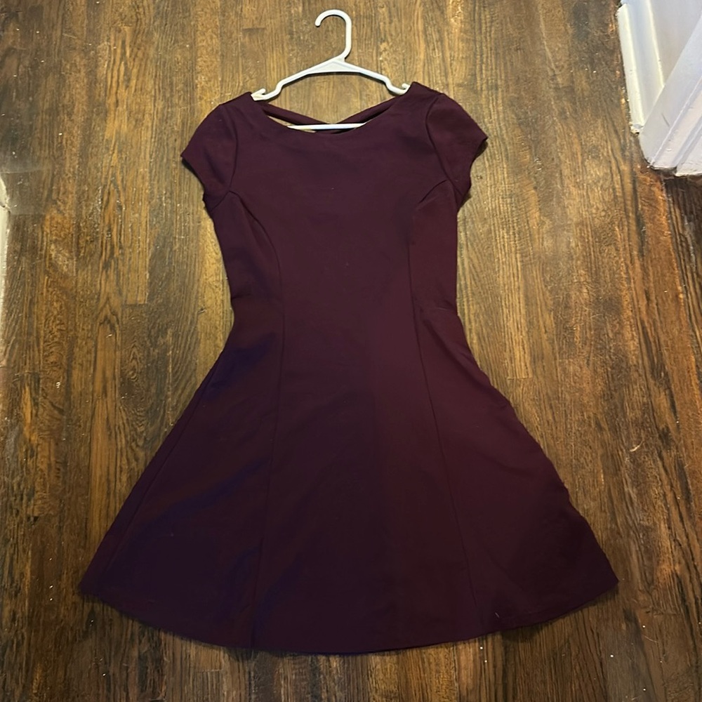 Purple dress